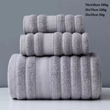 Luxurious Cotton Towel Set - 3 Piece