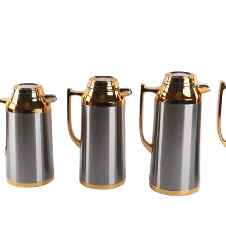 1.0 l/1.3 l/1.6 l/1.9 qualidade elevada venda quente personalizado dubai arábia saudita ouro quente vácuo árabe pote thermos fabricante