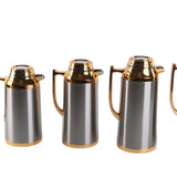 1.0 l/1.3 l/1.6 l/1.9 qualidade elevada venda quente personalizado dubai arábia saudita ouro quente vácuo árabe pote thermos fabricante