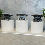Raccoon Toilet Roll Holder – A Fun Bathroom Accessory