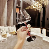 Copos de vinho tinto de vidro de cristal conjunto de vidro de vinho alto casa alto valor borgonha copo de vinho alta 720ml grande capacidade barware