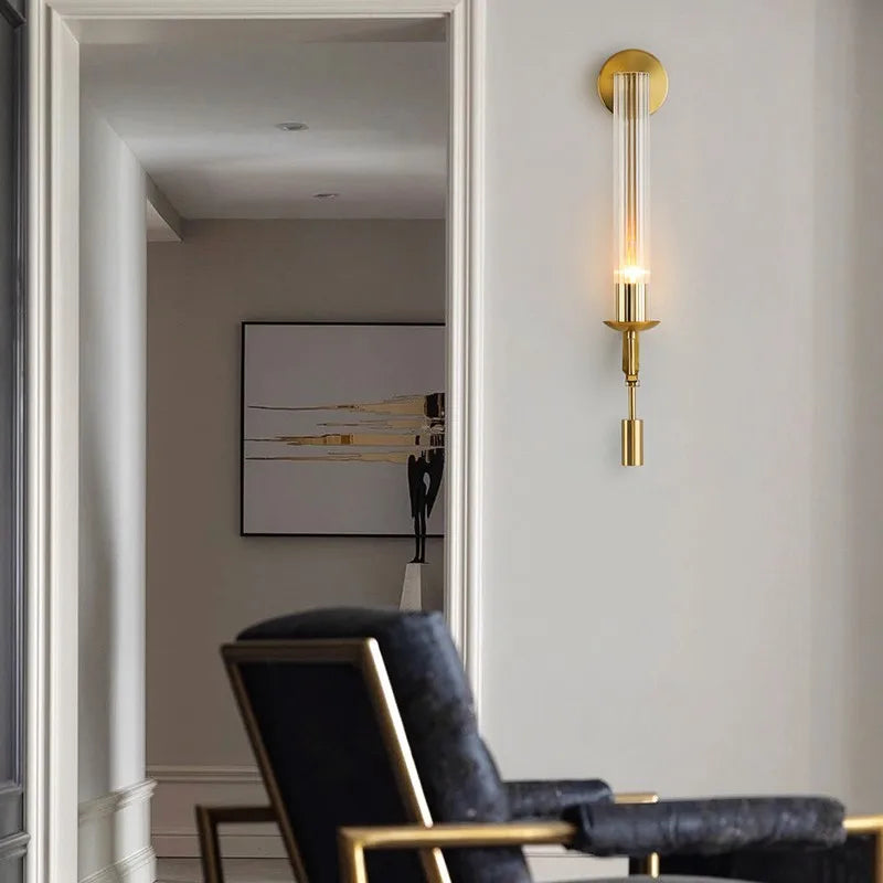 Modern Gold Wall Light
