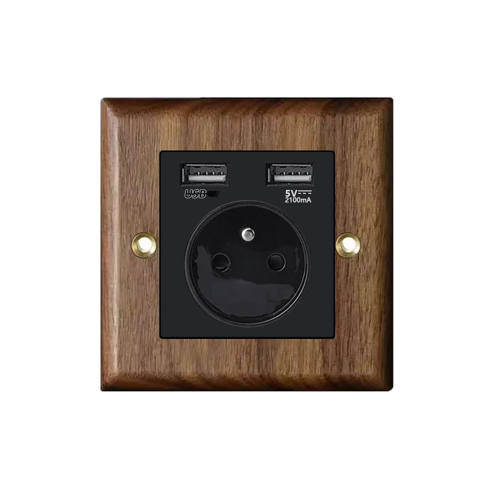 Vintage Brass Toggle Light Switch