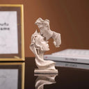 Elegant Lovers Resin Sculpture