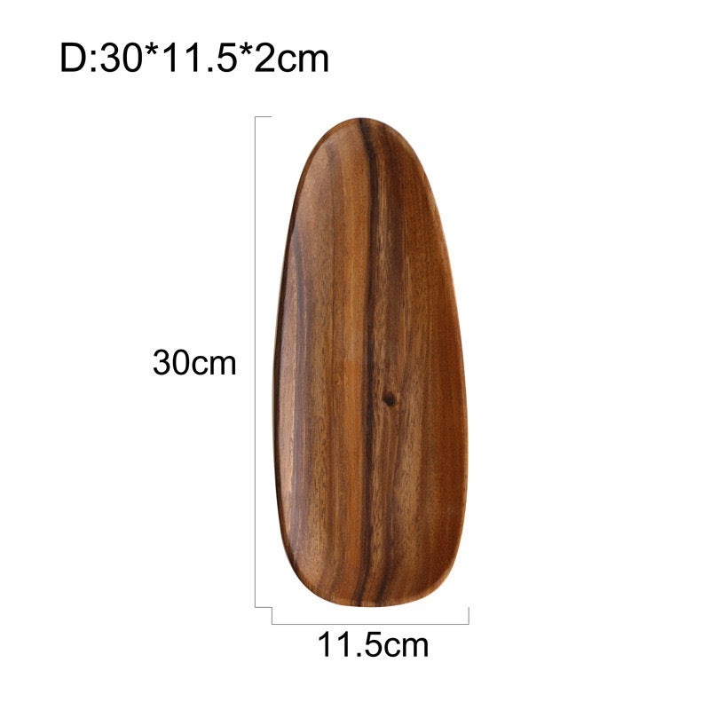 Nordic Natural Wooden Serving Plates