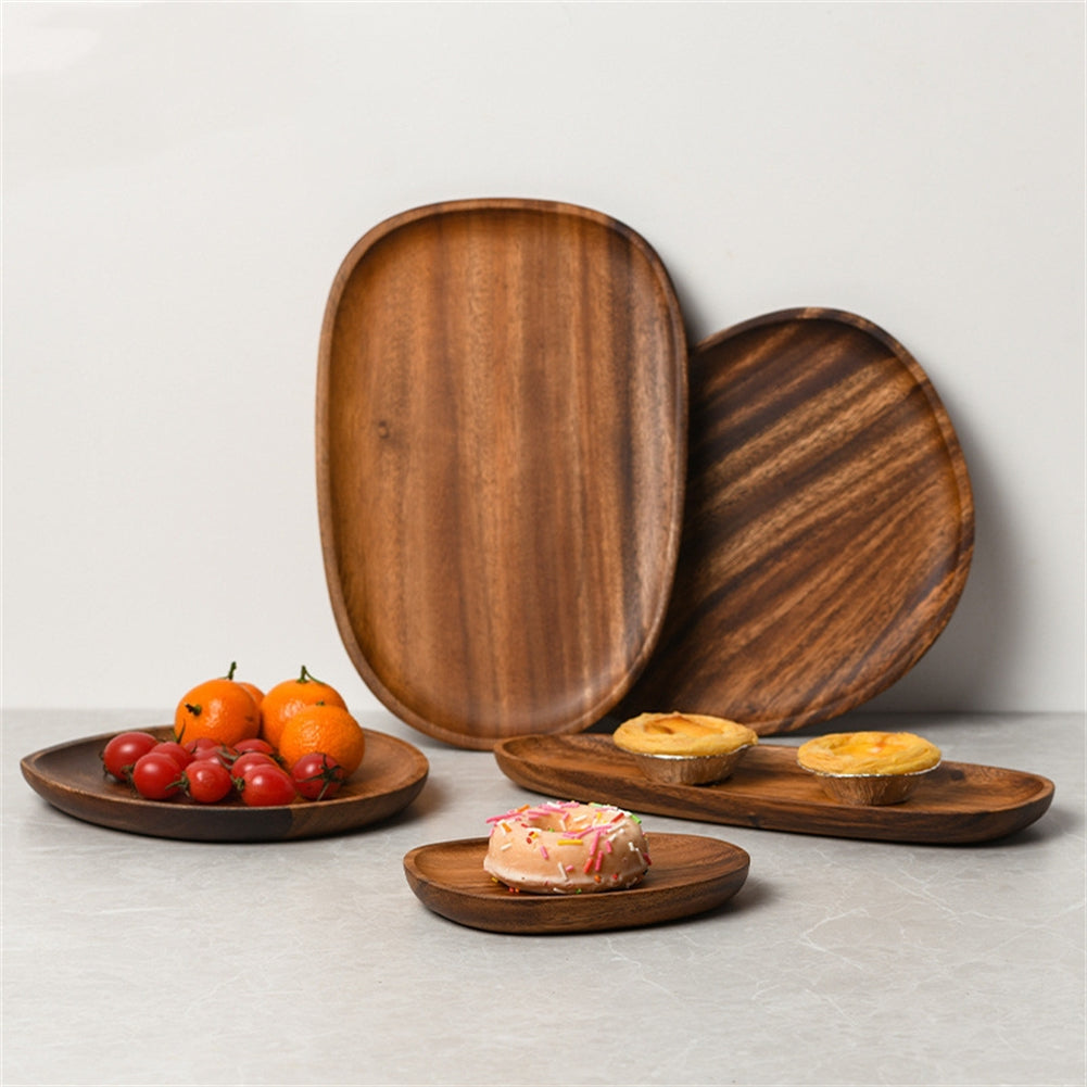 Nordic Natural Wooden Serving Plates