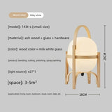 Nordic Wooden Floor Lamp