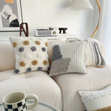 1 pçs capas de almofada de linho de algodão boêmio para sofá almofadas-sala de estar sofá decoração estilo boho capas de almofada