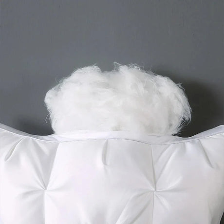 1 peça 48x74cm de nível de hotel especificamente projetado para proteção da coluna cervical e auxílio ao sono uso doméstico dormitório único travesseiro núcleo