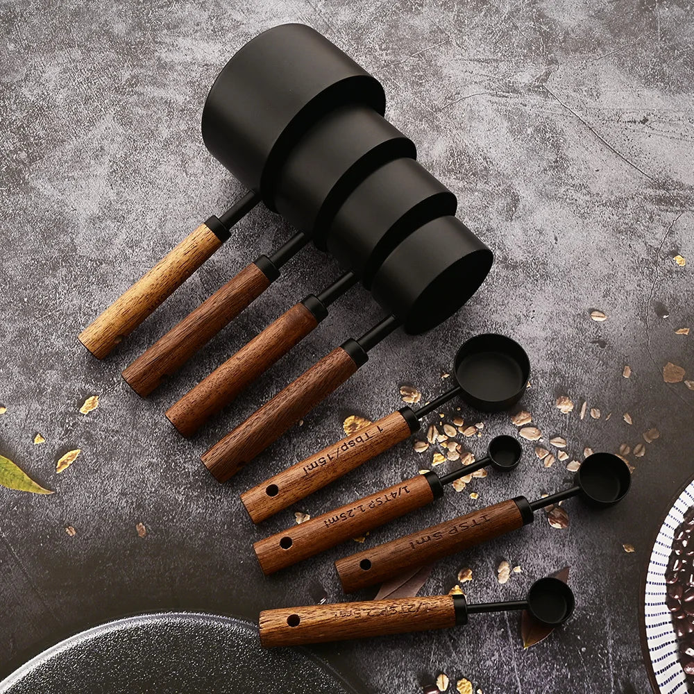 Nordic Wood Measuring Spoon Set