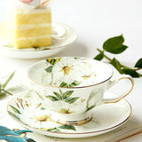 Elegant Floral Porcelain Teapot Set