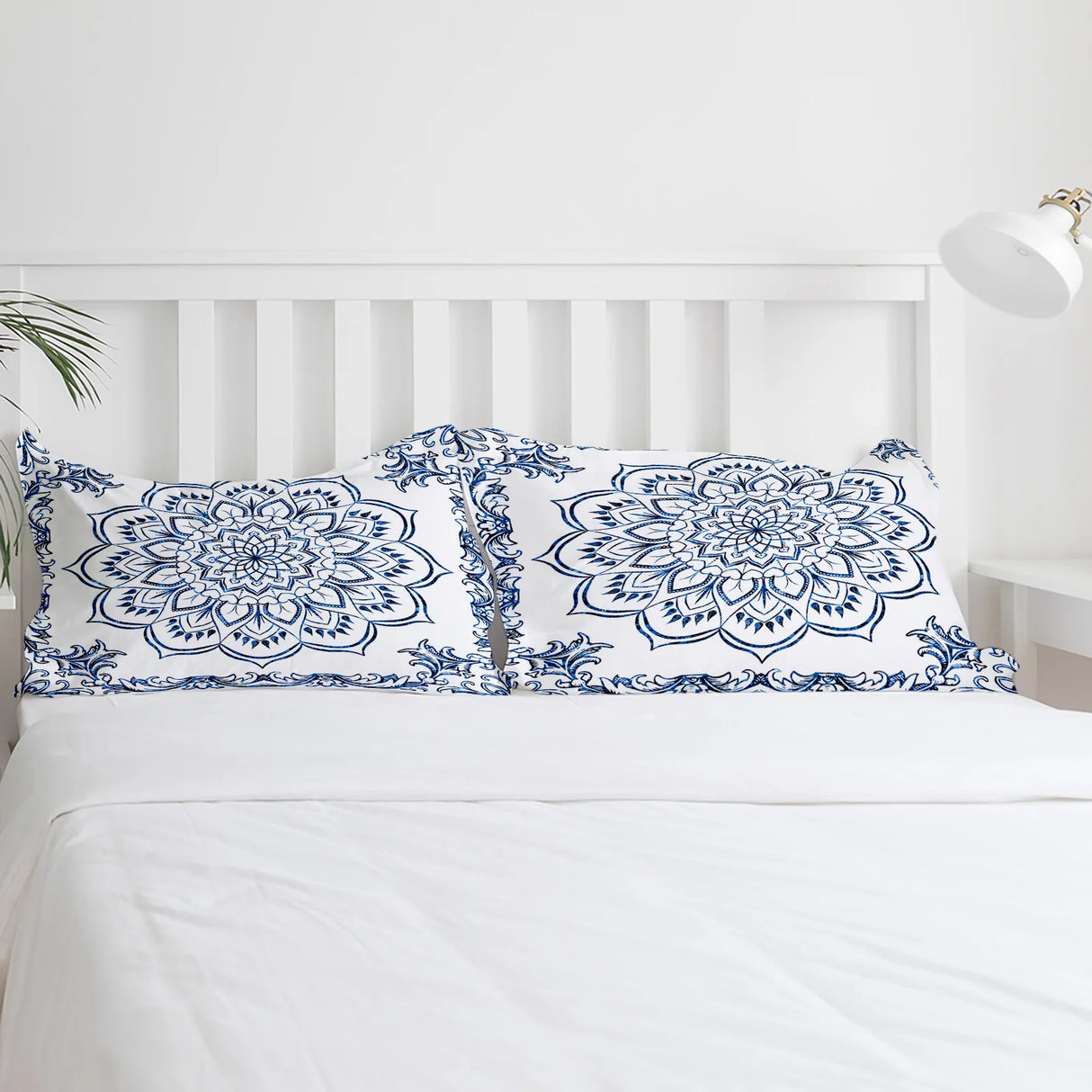 Mandala retro azul boêmio capa de edredão com fronha personalizado consolador 3 pçs conjunto cama colcha capa cama casal têxtil casa