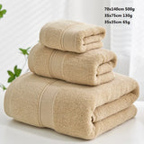 Luxurious Cotton Towel Set - 3 Piece