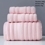 Luxurious Cotton Towel Set - 3 Piece