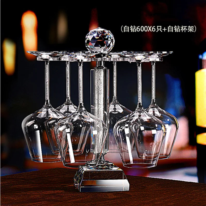 Elegant Crystal Wine Set