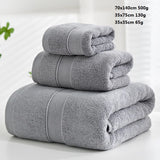 Luxurious Cotton Towel Set - 3 Piece