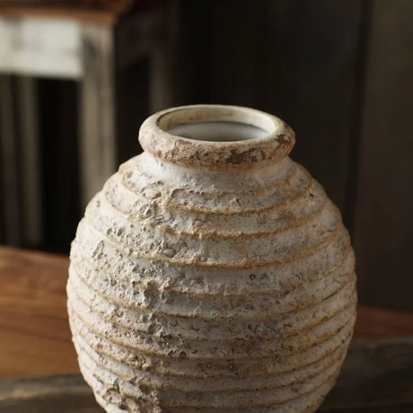 Vaso cerâmico artesanal de estilo vintage, Decoração para casa, Acessórios de cerâmica e cerâmica, Home Decor Vasos