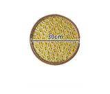 Natural Rattan Woven Placemats – 30cm