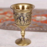 Vintage Bronze Shot Glass