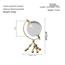 Golden Crystal Decor Set