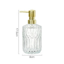 Elegant Glass Soap Dispenser 400ml