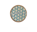 Natural Rattan Woven Placemats – 30cm