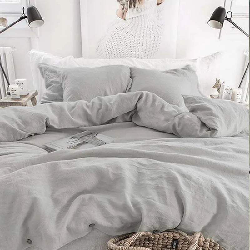 Luxurious Linen Duvet Cover