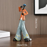 Abstract Musician Resin Statue