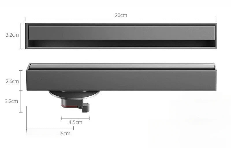 Sleek Linear Shower Drain