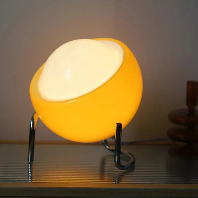 Rune Bauhaus Glass Table Lamp