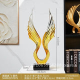 Elegant Transparent Wing Decor