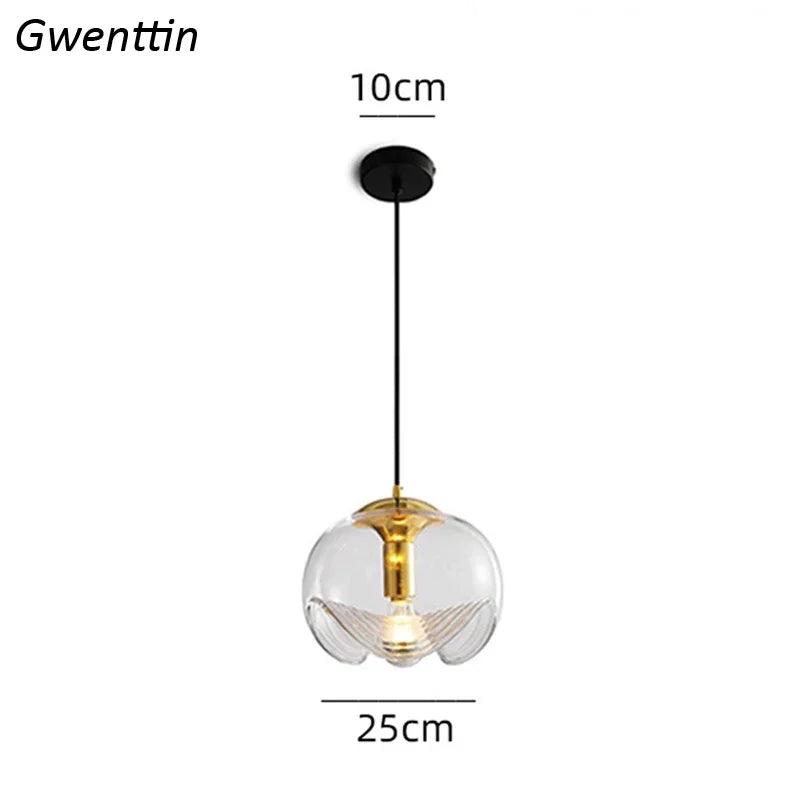 Glass Pendant Light