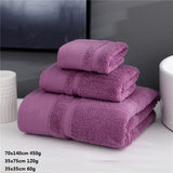 Luxurious Cotton Towel Set - 3 Piece