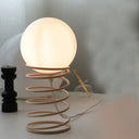 Spring Glass Table Lamp Bauhaus Furniture