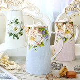 Bule Europeu de Osso, Conjunto De Copo De Chá Da Tarde Inglesa, Cafeteira De Porcelana De Alta Qualidade, Chaleira Resistente Ao Calor, 1000ml