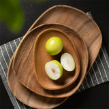 Nordic Natural Wooden Serving Plates