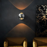 Modern Brass LED Wall Light