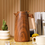 Nordic Thermal Carafe with Wood Effect – 1L