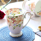 Elegant Floral Porcelain Teapot Set