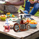 2026 engraçado garrafa de uísque motocicleta vintage decantador vidro decoração para casa cabine garrafa vinho estátua coleção brinquedo barra acessórios