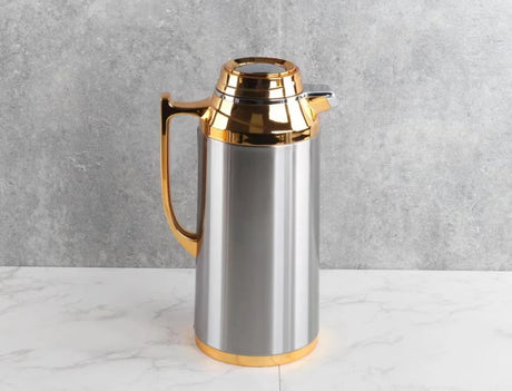 1.0 l/1.3 l/1.6 l/1.9 qualidade elevada venda quente personalizado dubai arábia saudita ouro quente vácuo árabe pote thermos fabricante