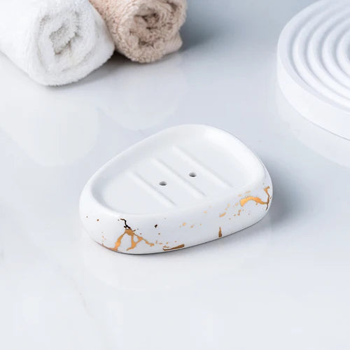 Elegant Marble Bathroom Set