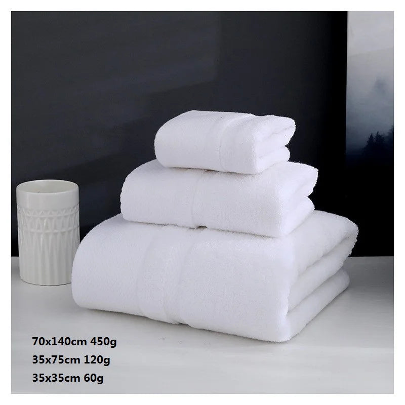 Luxurious Cotton Towel Set - 3 Piece