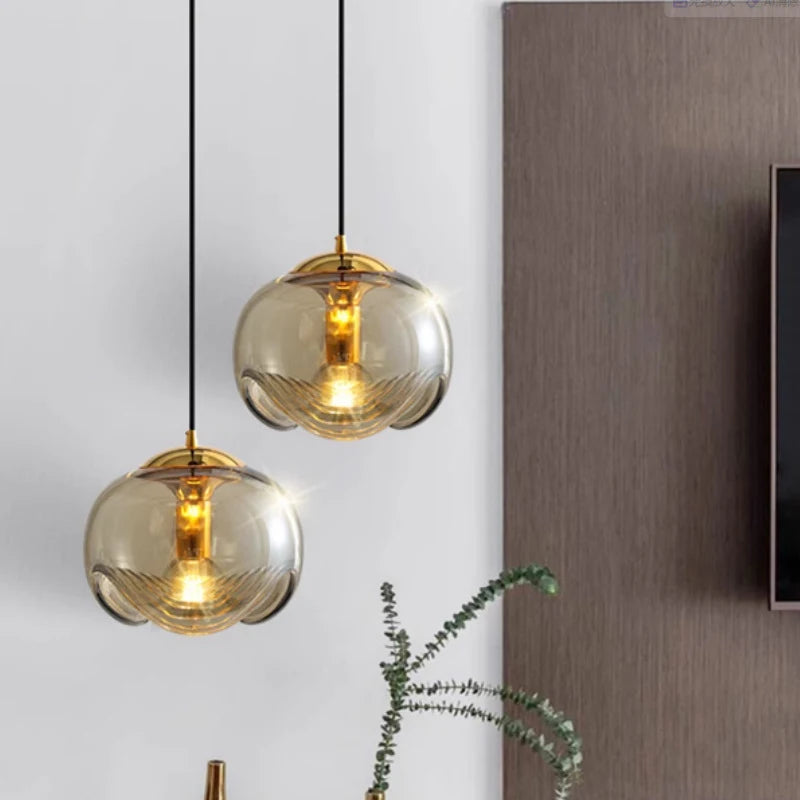 Glass Pendant Light