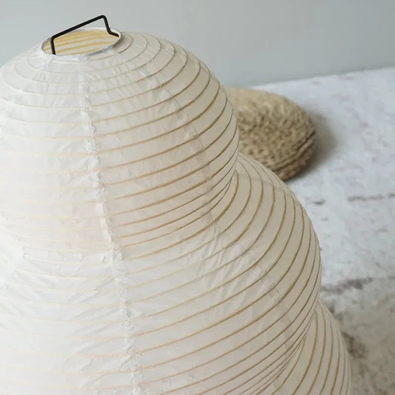Wabi-Sabi Rice Paper LED Lamp