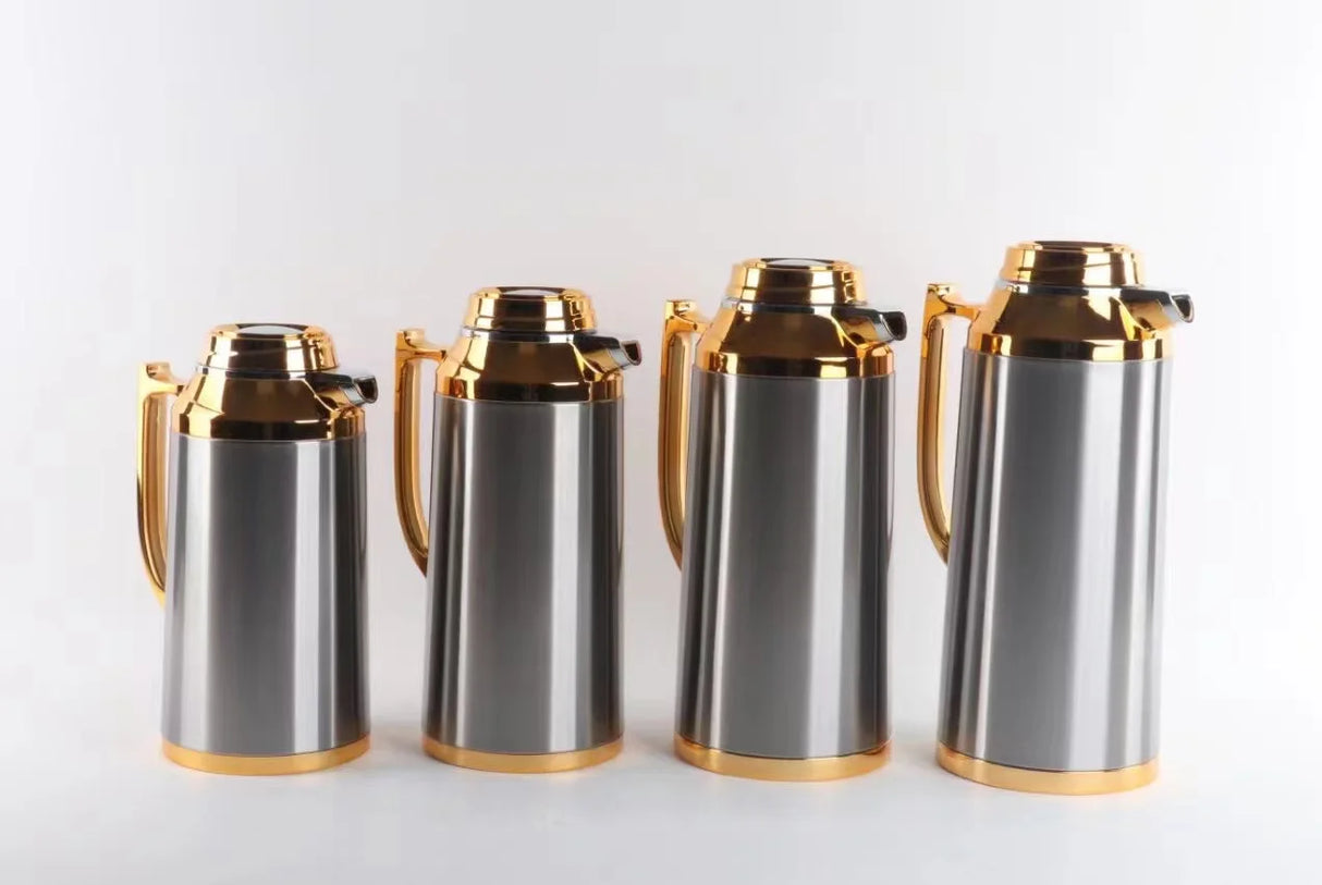 Elegant Gold Vacuum Thermos