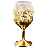 Golden Nordic Wine Goblet