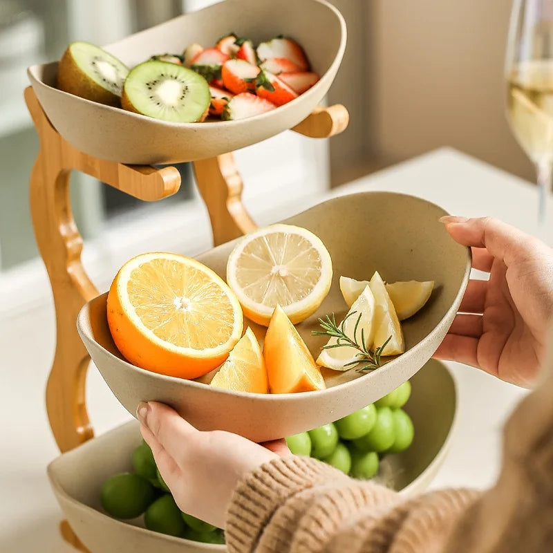 Nordic Tiered Fruit & Serving Bowl