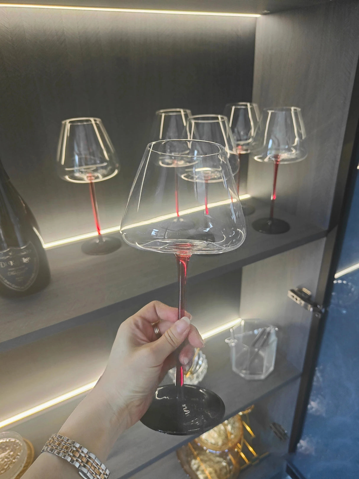 Copos de vinho tinto de vidro de cristal conjunto de vidro de vinho alto casa alto valor borgonha copo de vinho alta 720ml grande capacidade barware