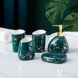 Elegant Marble Bathroom Set